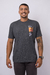 Camiseta Masculina Beach - Chumbo