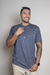 Camiseta Masculina Lisa - Cinza Chumbo - comprar online
