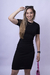 Vestido Midi Canelado