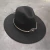 Chapéu Fedora Preto Country com Fivela Vaqueiro Unissex - comprar online