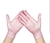 Guantes de nitrilo ROSA x 100u
