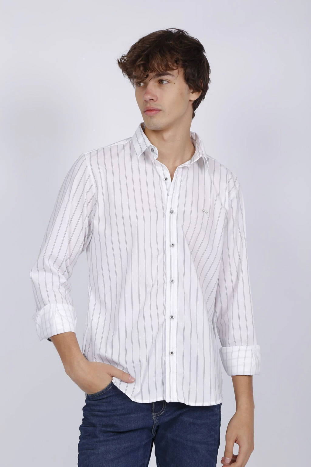 CAMISA GRIMSHAW SPANDEX (25-2122)