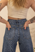 Calça wide leg jeans