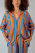 Blusa de Botão Listras