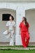 Blusa Botão Renda Bordada Vermelho - loja online