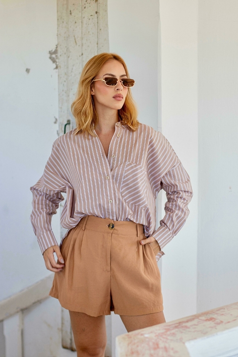Blusa Oversized Listras