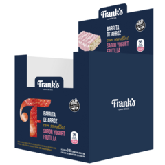 CAJA DE 120 BARRITAS DE ARROZ SABOR FRUTILLA - comprar online