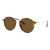 Lentes de Sol Ray-Ban Round Fleck 2447 1160 Carey/Marron Liso