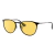 Lentes de Sol Ray-Ban Erika 3539 002/Q1 Negro/Amarillo Fotocromatico