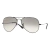 Lentes de Sol Ray-Ban Aviator 3025 004/32 Gunmetal/Gris Degrade