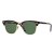 Lentes de Sol Ray-Ban Clubmaster Folding 2176 990 Carey Dorado/Verde (Standard 51-21) - comprar online
