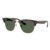 Lentes de Sol Ray-Ban Clubmaster Reverse 0504s 1359/vr Carey Dorado/Verde (Standard 54-21) - comprar online