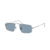 Lentes de Sol Ray-Ban Julie 3957 003/56 Plateado/Azul Liso (Standard 49-20) - comprar online