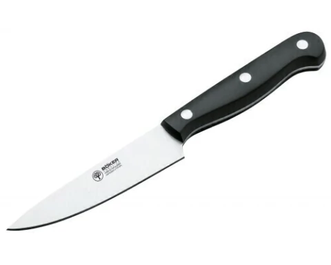 Cuchillo negro con remache ART 8305 12,5 cm