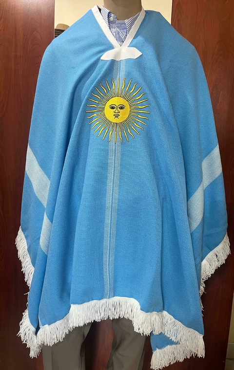 Poncho patrio SG art 5021
