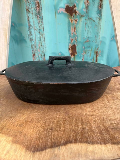 Cazuela oval con tapa