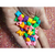 Entremeio borboletas cores quentes - pacote 10g