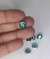 Chaton engrampado oval - Verde Agua - comprar online