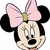 Aplique termocolante Minnie