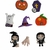 Aplique emborrachado Halloween