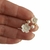 Aplique Pedraria Flor Cristal luxo - comprar online