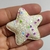 Aplique tecido Estrela com glitter - Sobela Laços e Aviamentos