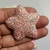 Aplique tecido Estrela com glitter na internet