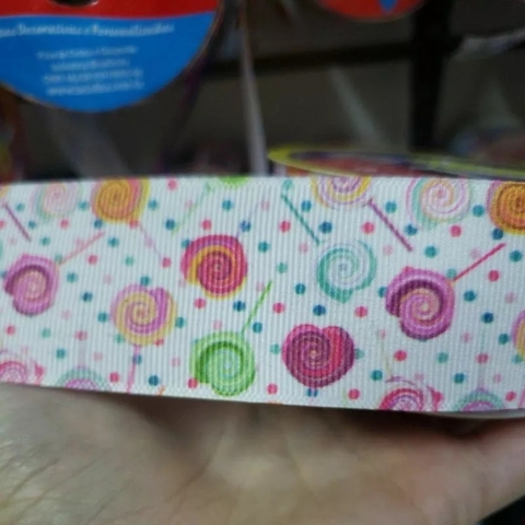 Fita estampada N9 Doces - venda a metro