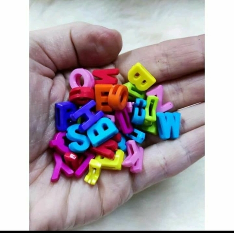 Letras passante pacote com 10g