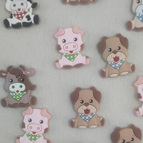 Aplique emborrachado Fazendinha