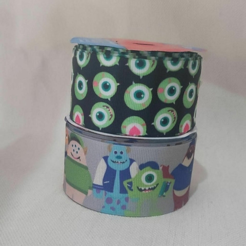 Fita estampada Monstro S.A