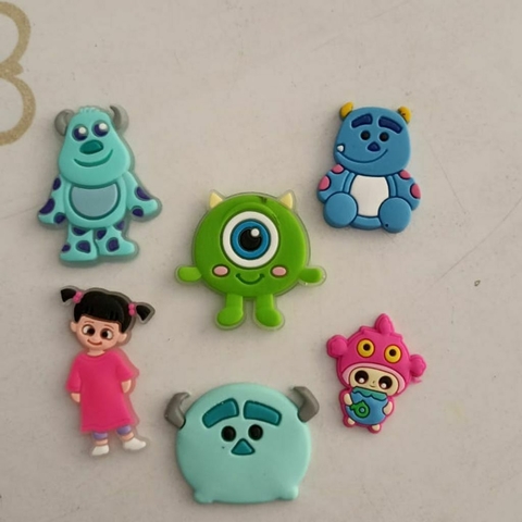 Aplique emborrachado Monstro S.A