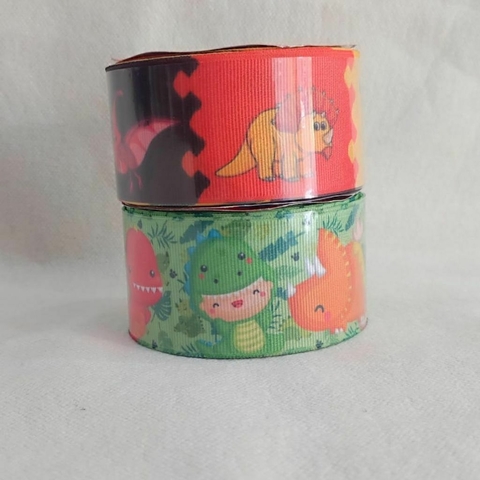 Fita estampada Dinossauro