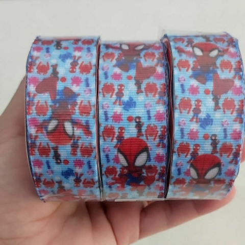 Fita estampada Homem aranha N5
