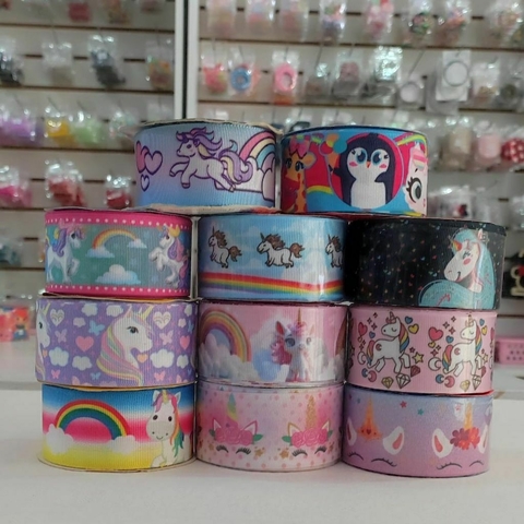 Fita estampada N9 unicórnio - comprar online