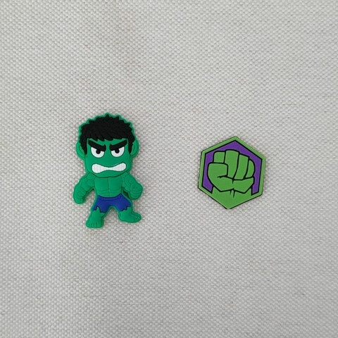 Aplique emborrachado Hulk