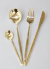 SET X4 CUBIERTOS - Dorados | SH -20% EFT/T.BANC - buy online