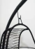 HAMACA NEST CON BASE - NEGRO | SH -20% EFT/T.BANC - Sophie V Home