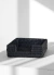 SERVILLETERO CUADRADO RATÁN – NEGRO | SH - tienda online
