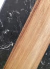 Image of TABLA MÁRMOL MATE & MADERA PETIRIBÍ – NEGRO | SH