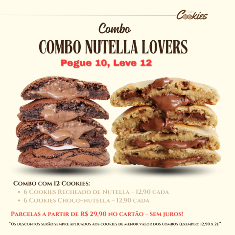 Combo Nutella Lovers | Pegue 10, Leve 12 - comprar online