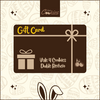 Gift Card Quero Cookies de Páscoa - 4 Cookies Double Recheio - comprar online