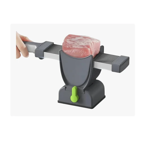 Picador Manual De Carne Con Cuchilla De Acero Inoxidable
