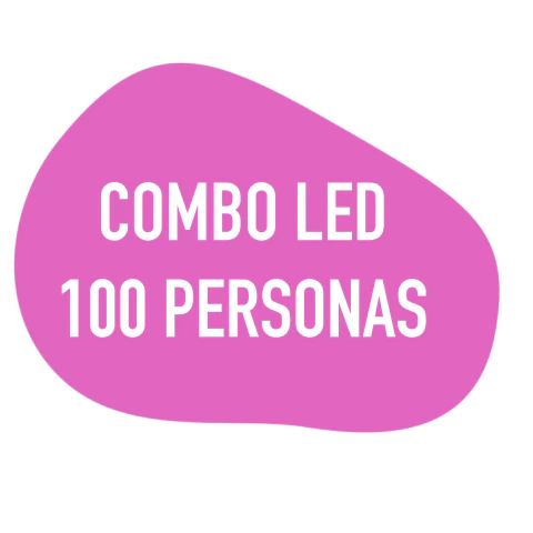 Combo Led 100 personas - comprar online