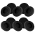 KIT 10 Espuma 4,8cm x 1,4cm Preta Fechada Para Headset Felitron Inova ITM CDX066 Conduvox