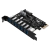 Placa USB PCI-E Express 7 portas USB 3.0 PVU3-7U-V1 Orico - comprar online
