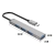 Hub USB Alumínio 4 Portas 1 x USB 3.0 + 3 USB 2.0, Entrada Tipo C AH-13 Orico na internet