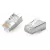 Conector de Rede Plug RJ45 8x8 CAT5E Blindado 062-0047 Chip SCE Pacote com 100 Peças Metal - comprar online