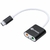 Adaptador P2 Duas Vias Para USB Tipo C Fone + Microfone ADFMUSBTC Vinik