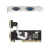 Placa PCI com 2 Portas Seriais RS232 Feasso JPSS-01 Com Perfil Baixo Slim